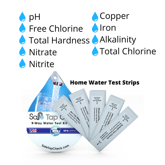 Safe Tap Check 9-Way Water Test Kit