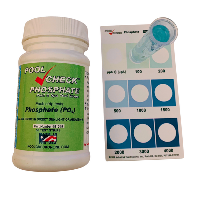 PoolCheck® Phosphate (Bottle of 50 tests)