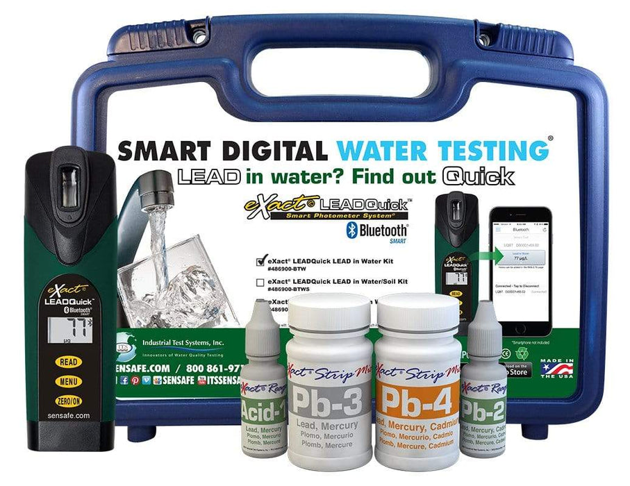 ITS Europe eXact® LEADQuick® w/Bluetooth® Water Test Kit