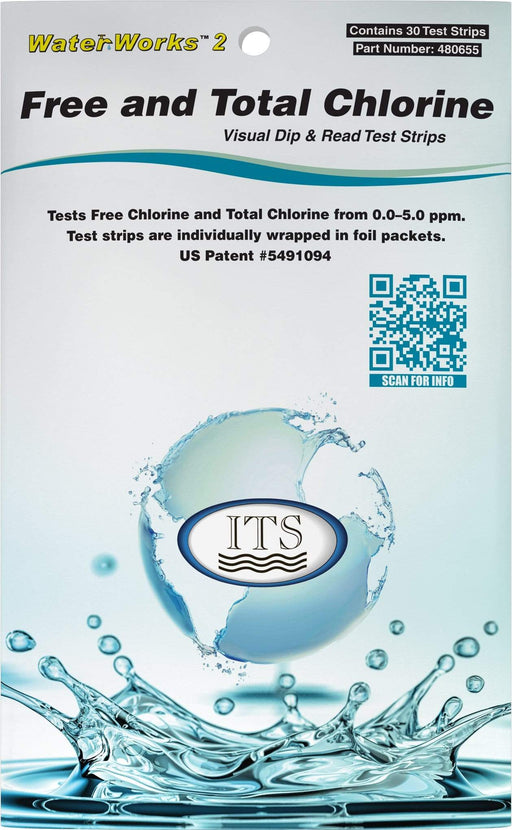 ITS Europe WaterWorks™ Paquetes ecológicos de cloro libre y total