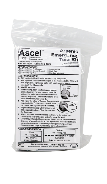 Ascel® Arsenic Emergency Response Test Kit