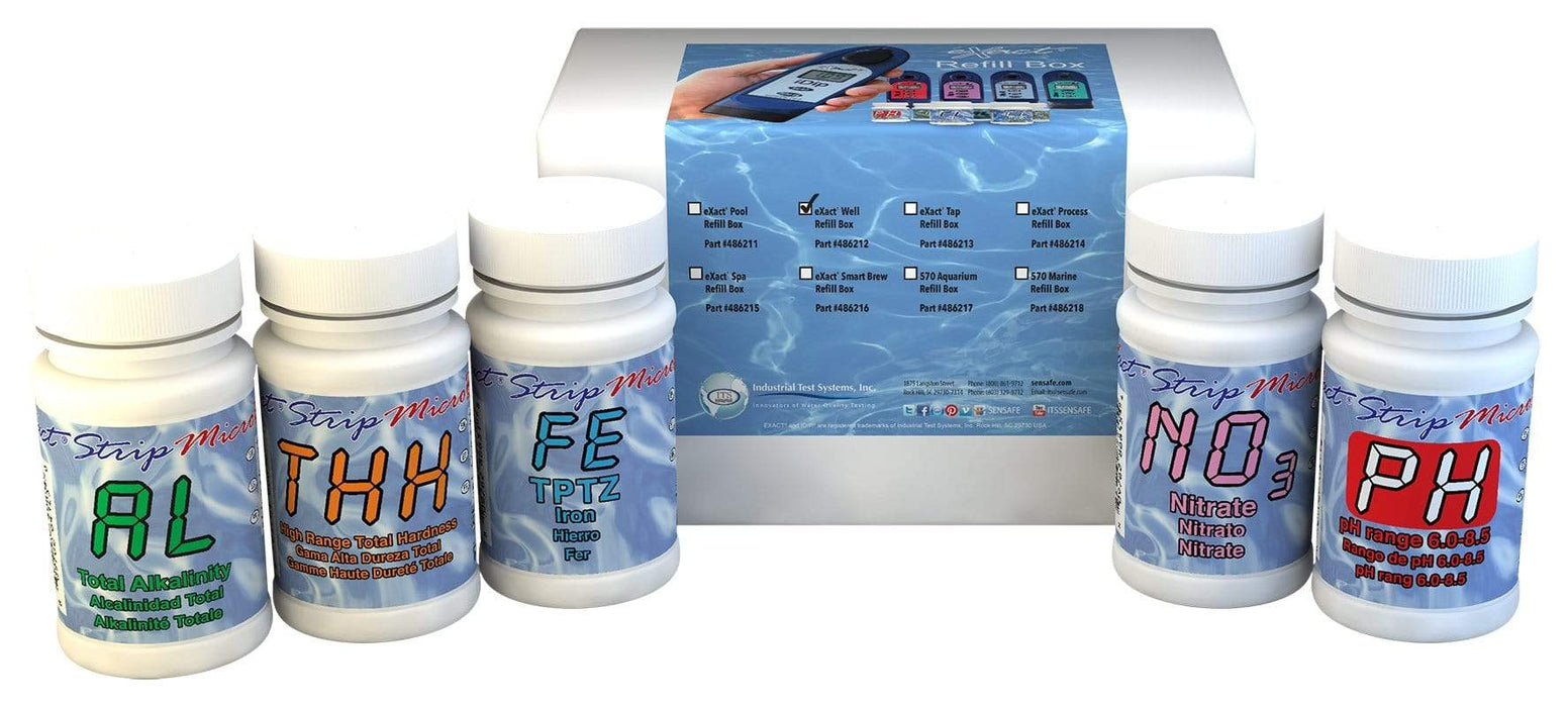 ITS Europe eXact® Boite de recharge de réactifs pour l'eau de puits