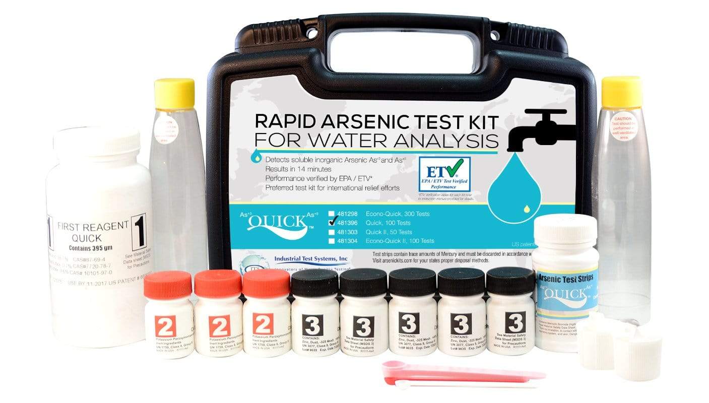 ITS Europe Quick™ Arsenic pour l'eau, le sol et le bois