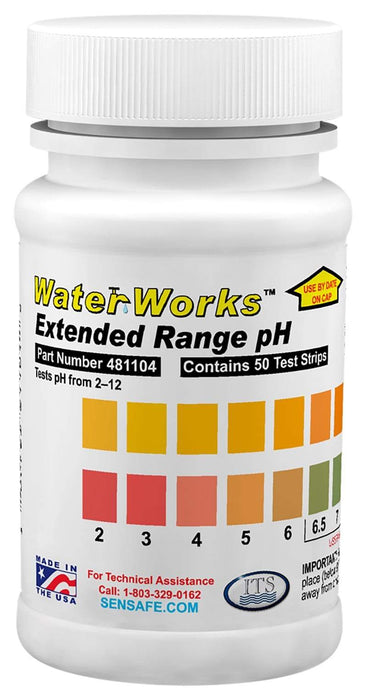 ITS Europe WaterWorks™ Etendue de mesure étendue pH