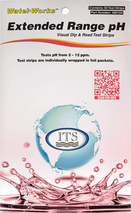 ITS Europe WaterWorks™ Paquets pH Eco à gamme étendue