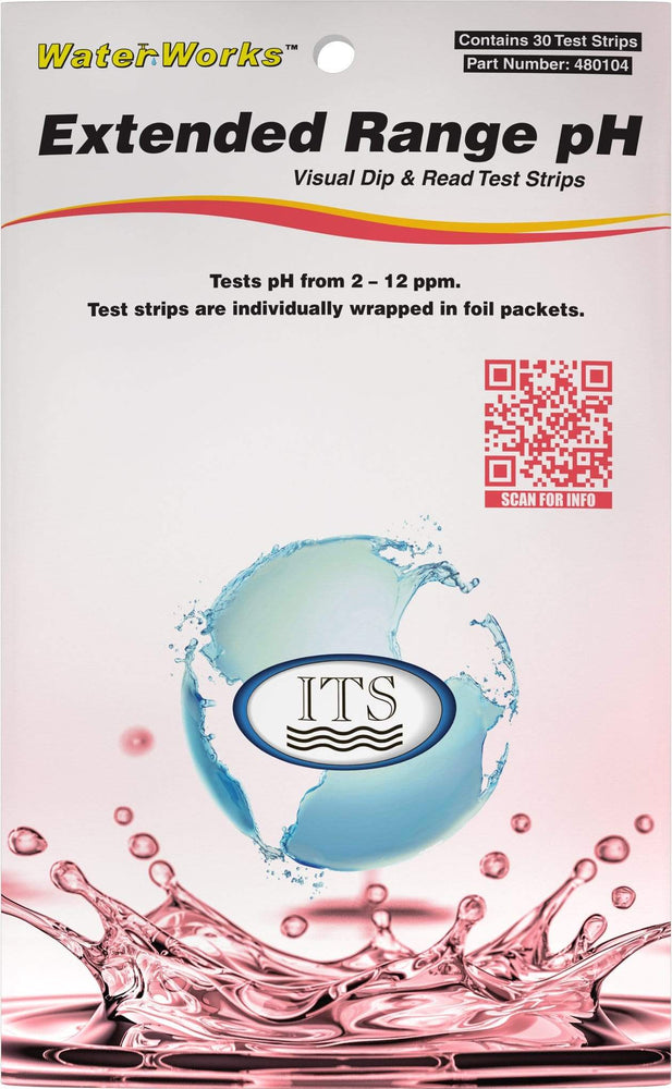 ITS Europe WaterWorks™ Paquets pH Eco à gamme étendue