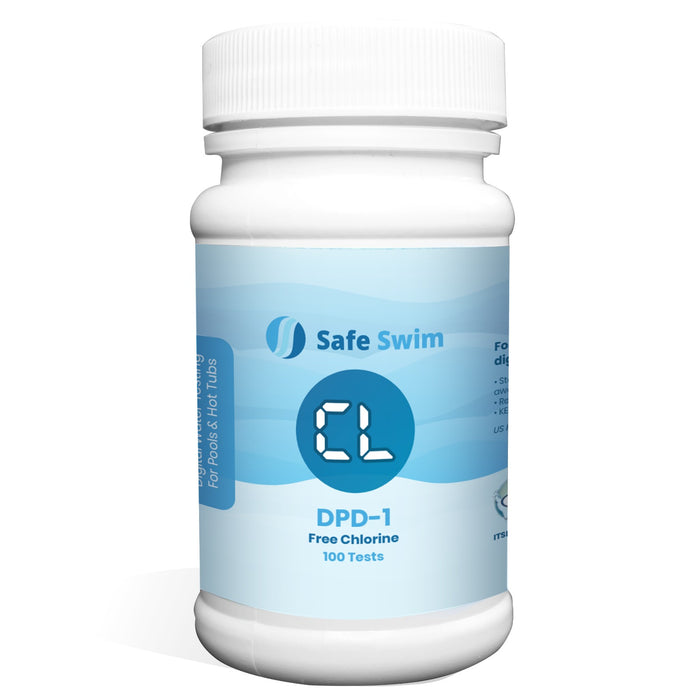 Safe Swim Meter Reagent DPD-1 Free Chlorine (For Use With Safe Swim Digital Photometer ONLY)