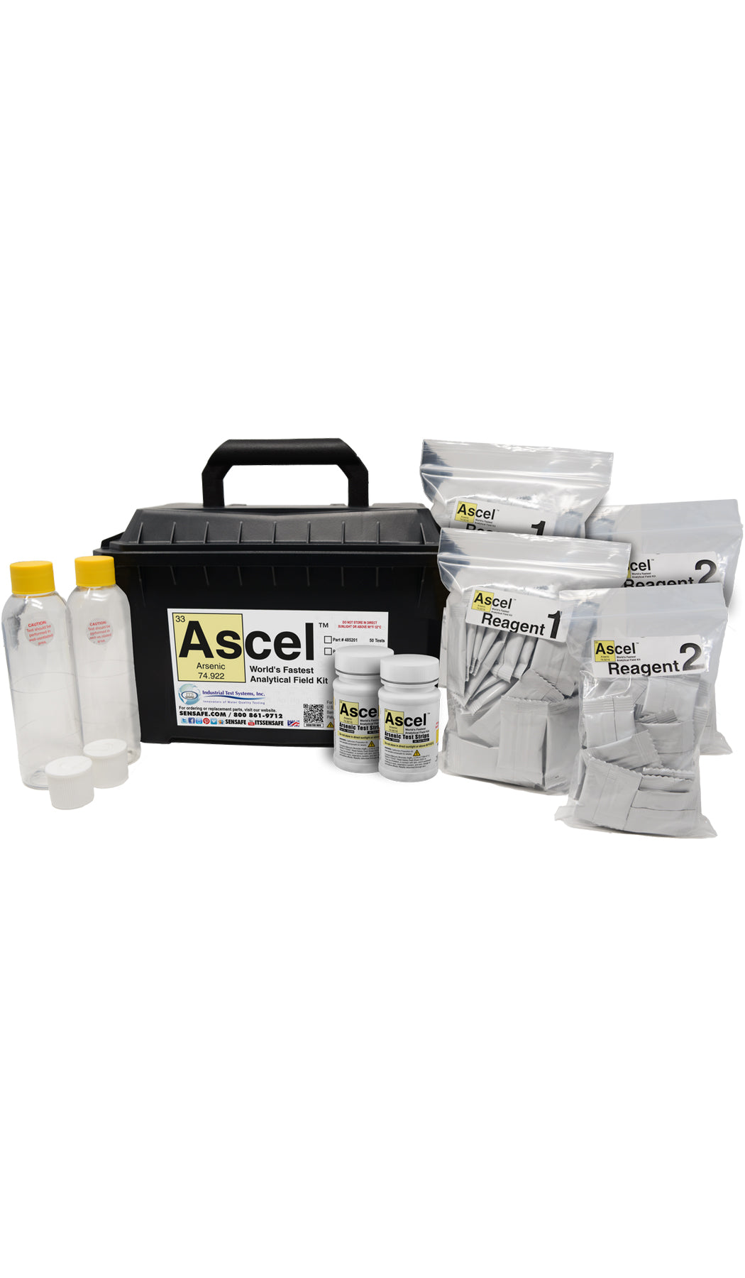 Ascel Logo Ascel® Arsenic Test Kit - 100-Tests — ITS Europe