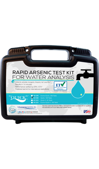 Quick™ Arsenic for Water, Soil, and Wood (100 tests)