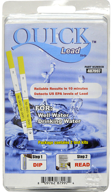 Quick™ Lead Water Test (2 Tests)