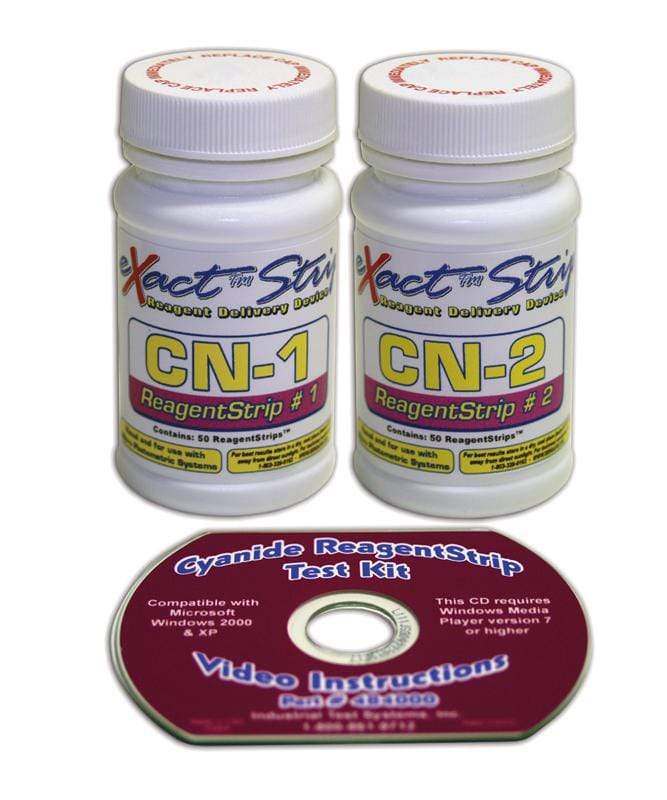 Cyanide - Complete Visual Kit (Bottle of 50 Tests) — ITS Europe