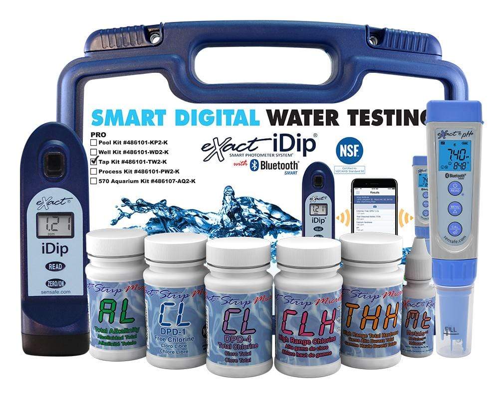 ITS Europe eXact iDip® Tap Water Professional Test Kit