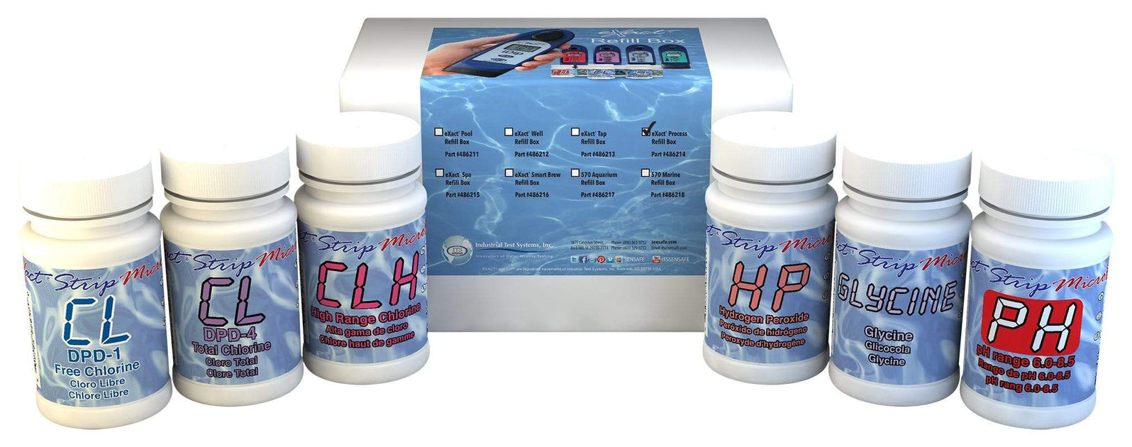 eXact® Process Water Reagent Refill Box — ITS Europe