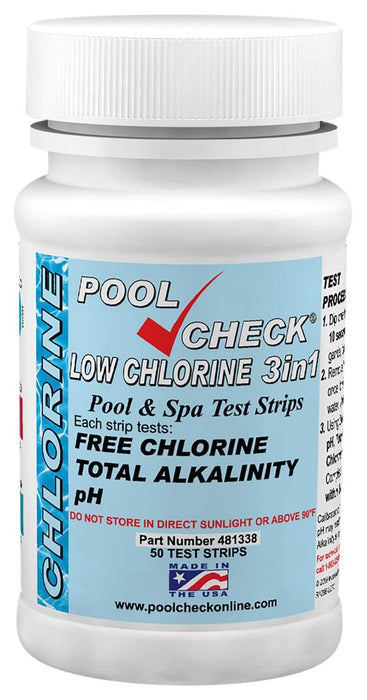 ITS Europe PoolCheck® Low Chlorine 3 in1