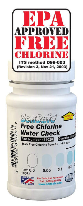 ITS Europe SenSafe® Free Chlorine Water Check