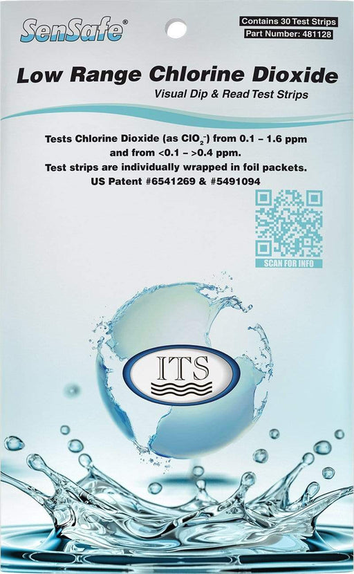 ITS Europe SenSafe® Low Range Chlorine Dioxide Check Eco Packs