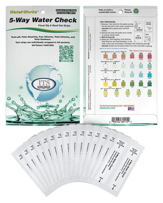 ITS Europe WaterWorks™ 5-Way Water Check Eco Packs